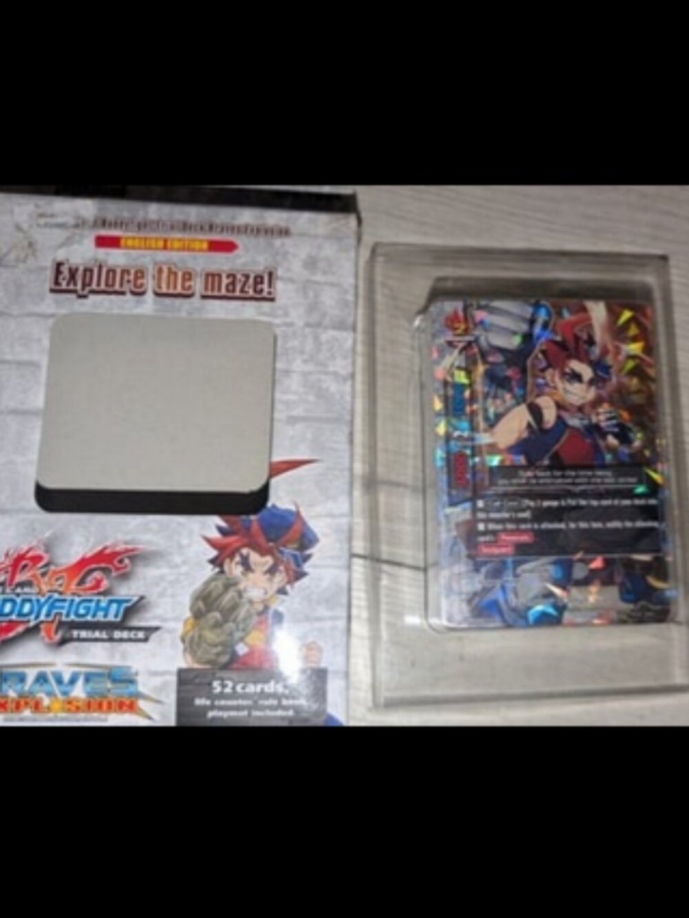 FUTURE CARD BUDDYFIGHT BRAVES EXPLOSION TRIAL DECK New